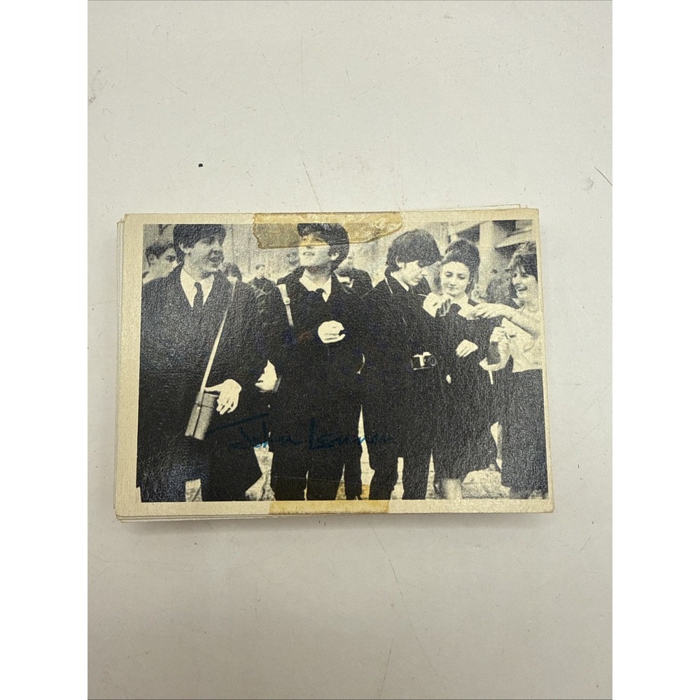 1964 Topps Beatles Series 3 Black & White Complete 50 Card Set 116-165 Vintage
